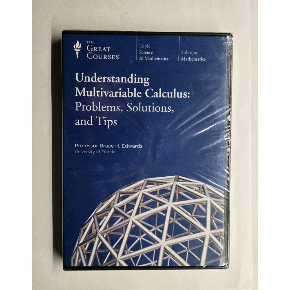 Great Courses Understanding Multivariable Calculus Problems Solutions Tips DVDs